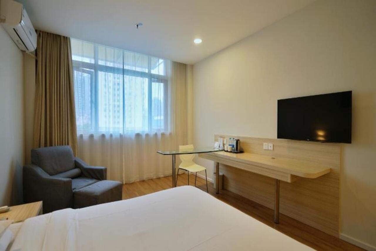 Hanting Hotel Shanghai Xujiahui Xangai Exterior foto