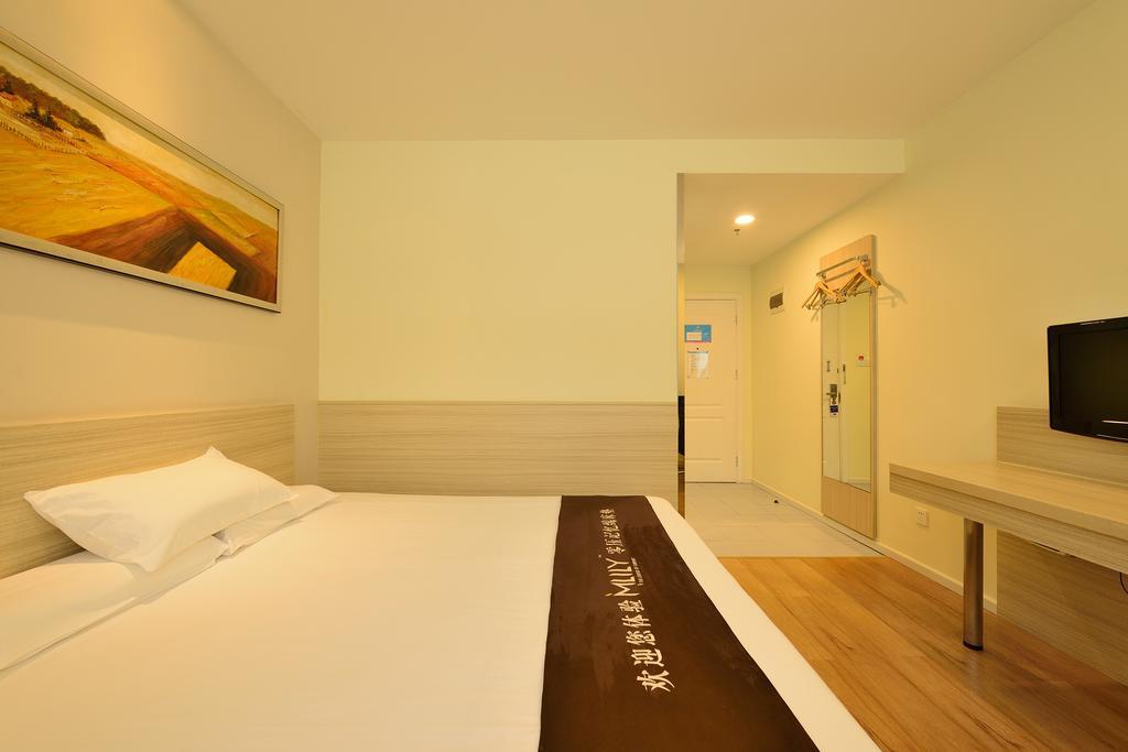 Hanting Hotel Shanghai Xujiahui Xangai Exterior foto