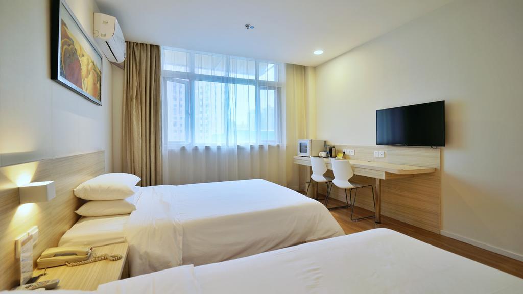 Hanting Hotel Shanghai Xujiahui Xangai Exterior foto